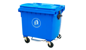 1100L Outdoor Plastic Garbage Bin